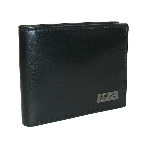 Kenneth Cole Reaction Men's Leather Montrose Traveler Passcase Bifold Wallet - One size