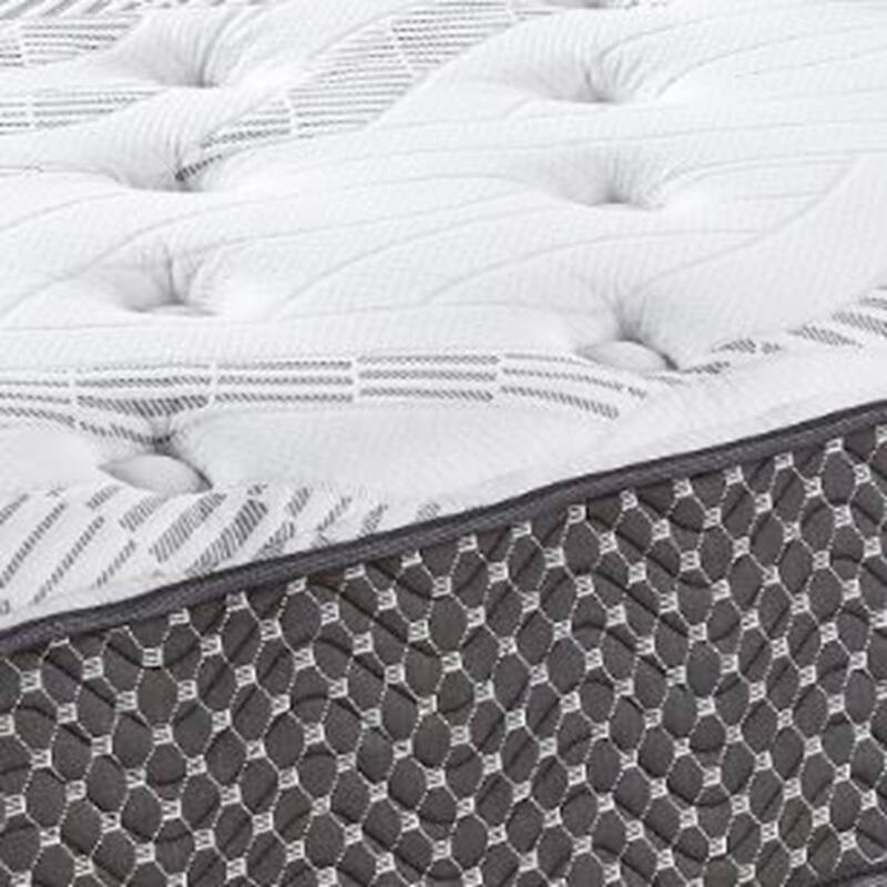 10-inch quilted hybrid mattress with HD gel memory foam