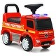 preview thumbnail 3 of 7, Licensed Mercedes Benz Sliding Ride On Push Car for 1-3 Years Toddlers - 24.5'' x 11.5'' x 17'' (L x W x H)