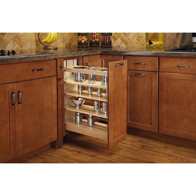 Rev-A-Shelf 8 in Base Cabinet Organizer Soft-Close