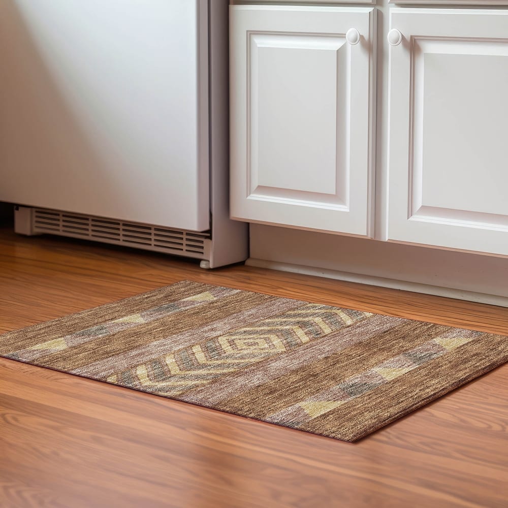 Premium Washable Super Soft Southwest Ombre Mayfield Rug