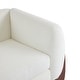 preview thumbnail 47 of 59, Alma Upholstered Boucle Loveseat by Christopher Knight Home