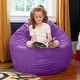 preview thumbnail 9 of 75, Jaxx 4 ft Cocoon Kids Bean Bag Chair and Crash Pad