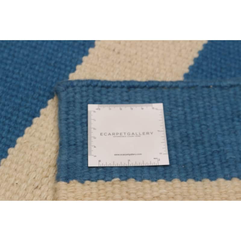 Ankara Blue Kilim 5'1" x 7'11" - 5'1 x 7'11