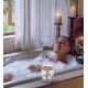 preview thumbnail 7 of 5, CoTa Global Silver Sea Sea Shell Candle Holder with Sea Shells & Rope - 3.2″Lx2.8″Wx2.8″H