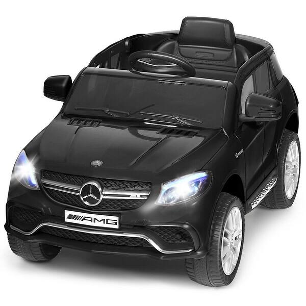 Gymax 12v Mercedes Benz Gle Licensed Kids Ride On Car Rc Electric 42 5 X 26 5 X 21 5 Overstock 32407334