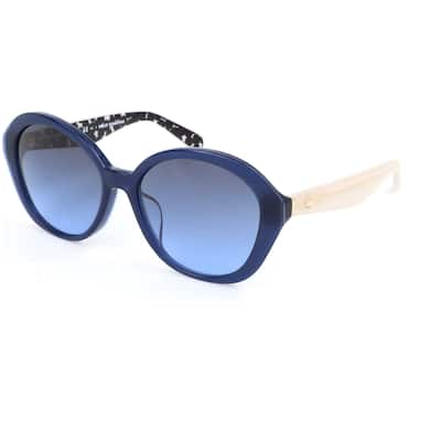 Kate Spade Women's Selma 55mm Blue Sunglasses SELMA-F-S-S38-55