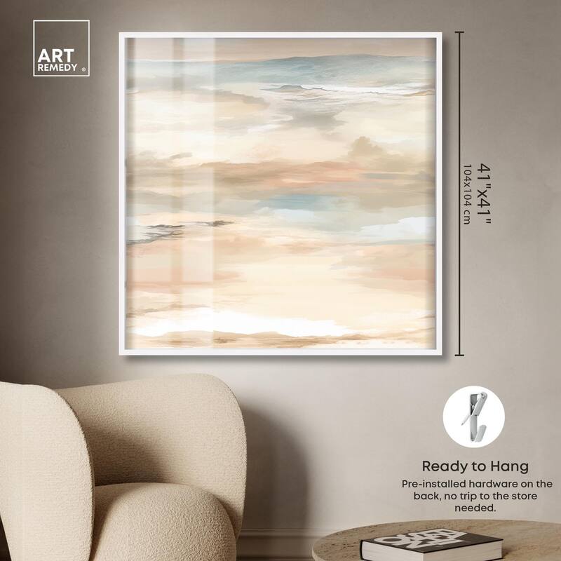 Roseate Skyfall I Shadowbox by Art Remedy