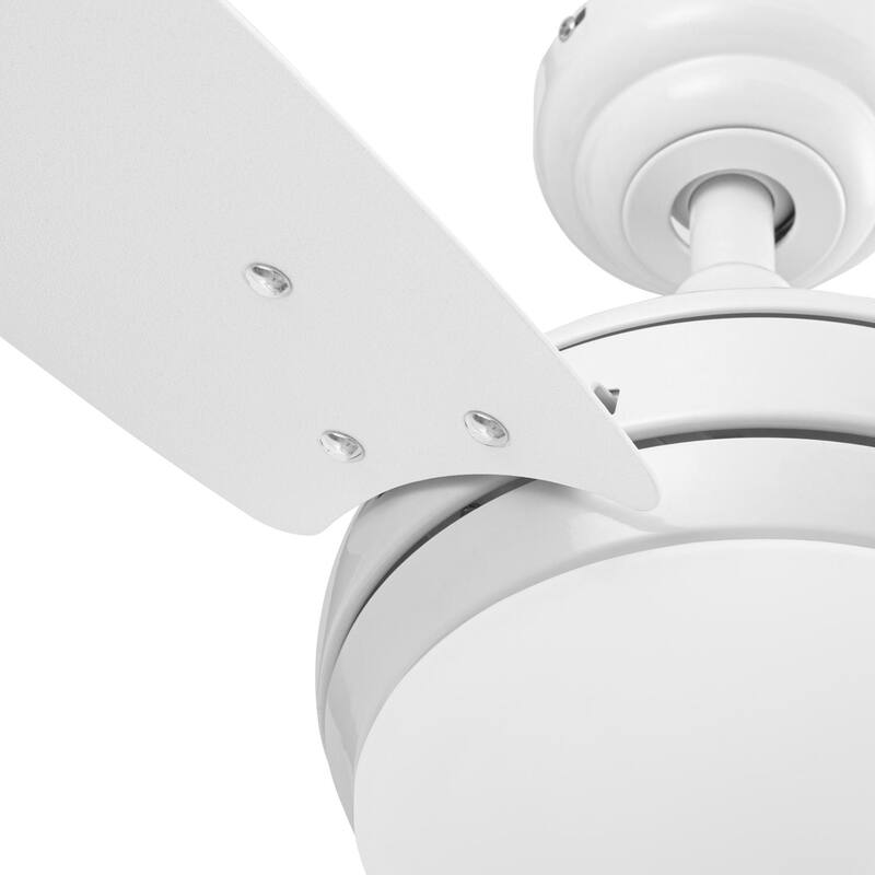 52" Honeywell Neyo Contemporary Indoor LED Ceiling Fan with Light, Remote Control