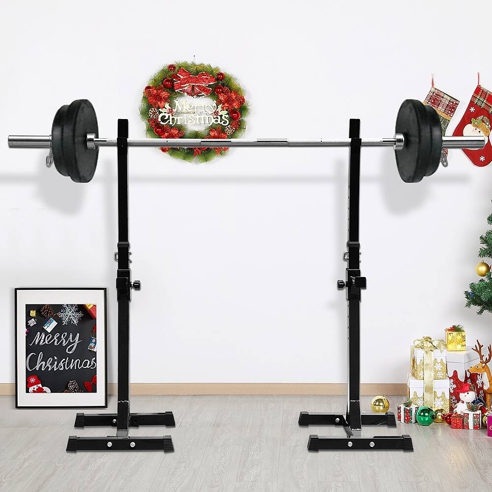 Yaheetech 7ft Olympic Barbell Bar Weight Lifting Weight Straight Bar - 85.83"x3.74"x3.74"