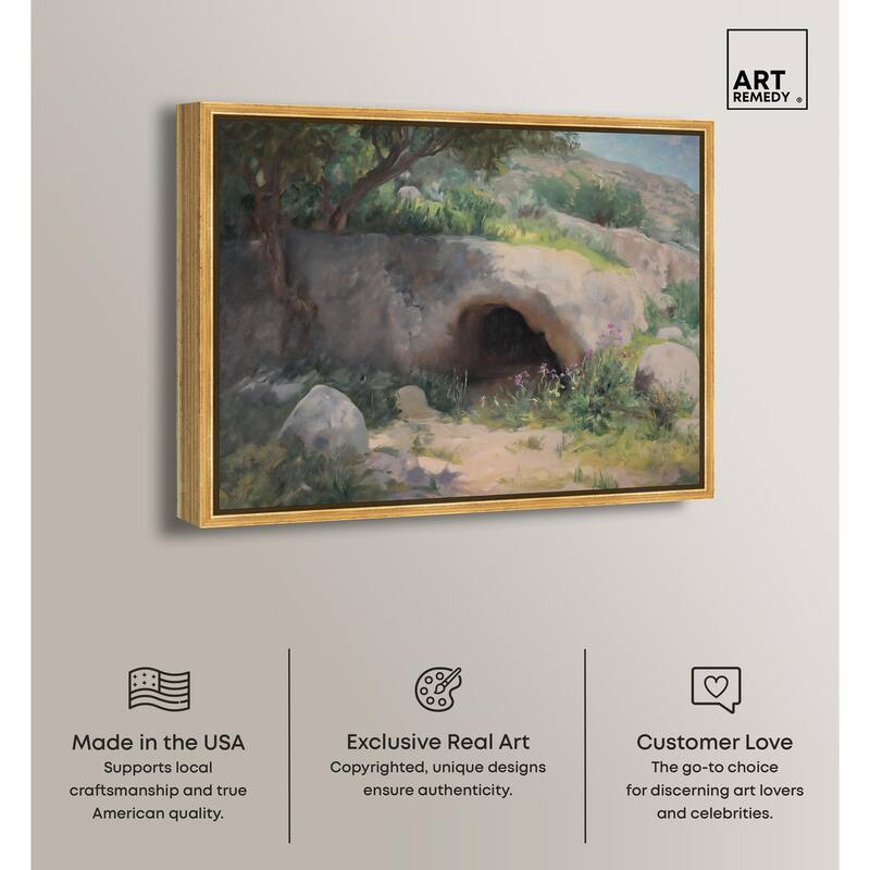 Cave of Secrets Canvas by Art Remedy