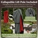 preview thumbnail 6 of 10, Pure Garden Polyester Waterproof Double-sided Umbrella Cover