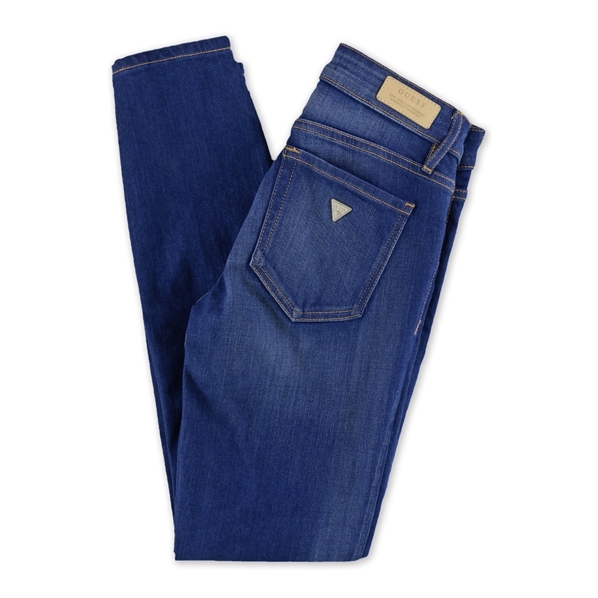 guess power curvy mid black