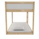 preview thumbnail 3 of 8, Little Seeds Saffiano Reversible 3-in-1 Kids' Bed, Natural/White