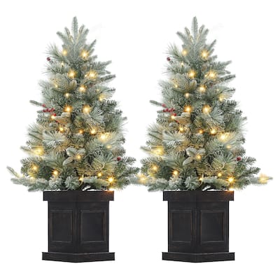 3ft Christmas Tree 2 Set - 3 Foot