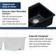 preview thumbnail 19 of 54, Karran QUWS-880 Undermount 32-1/2 in. Double Equal 50/50 Bowl Workstation Kitchen Sink