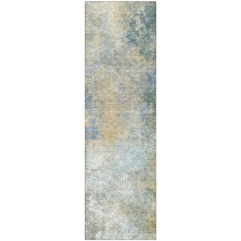 Premium Washable Super Soft Ombre Solid Mayfield Rug