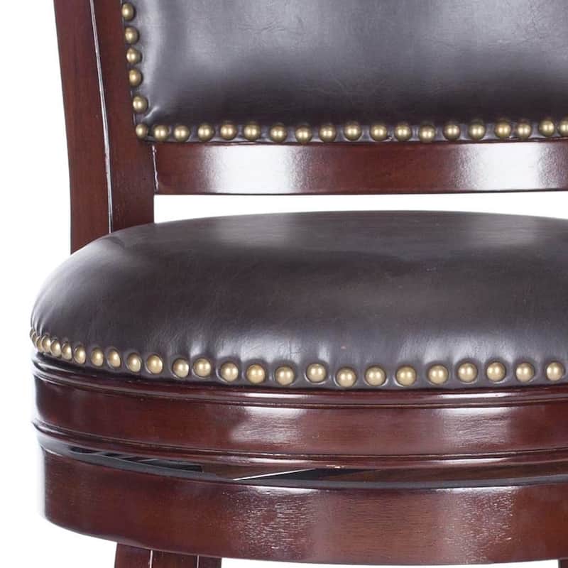 SAFAVIEH Kristina 29-inch Sierra Brown Bar Stool - 20.5" x 20.8" x 43.5" - 21Wx21Dx44H