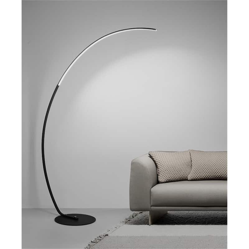 62.99 Inches Metal Arched Floor Lamp
