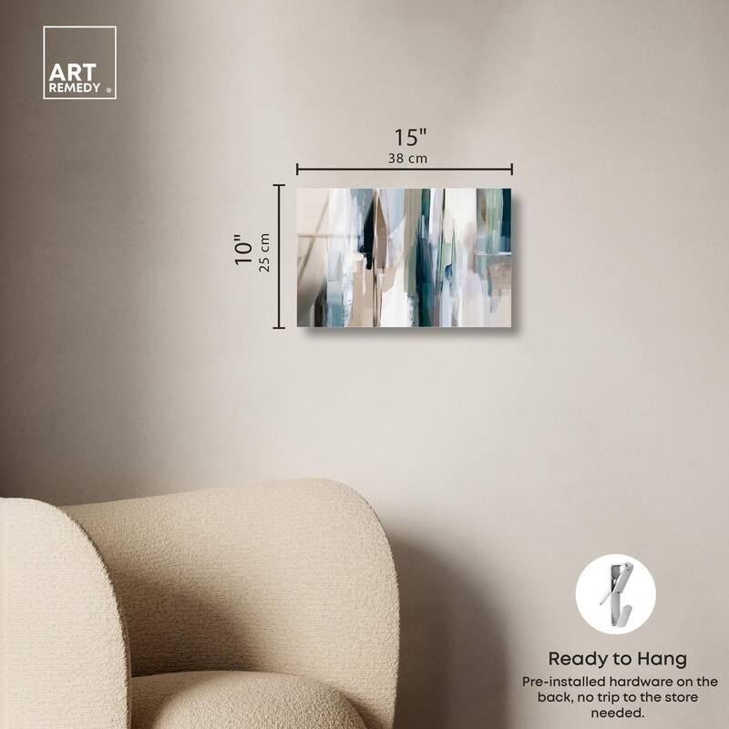 Color Columns Acrylic by Art Remedy, Ready to Hang