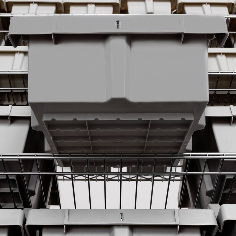 Seville Classics 7-Tier Commercial NSF Certified 21-Bin Rack Storage