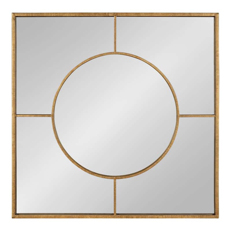 Kate and Laurel Ansonia Modern Square Mirror - 30x30