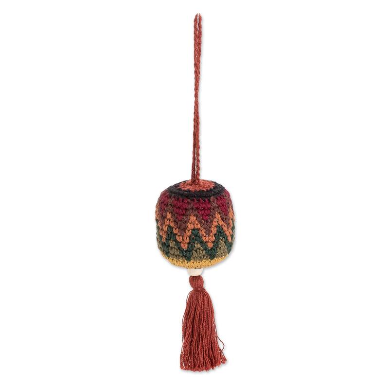 Novica Handmade Classic Fun Cotton Ornament