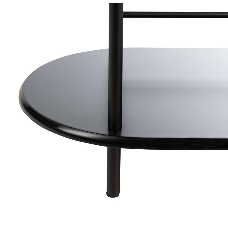 SAFAVIEH Iva 3-Tier Swivel Bar Table - 29.53" W x 17.72" L x 32.76" H