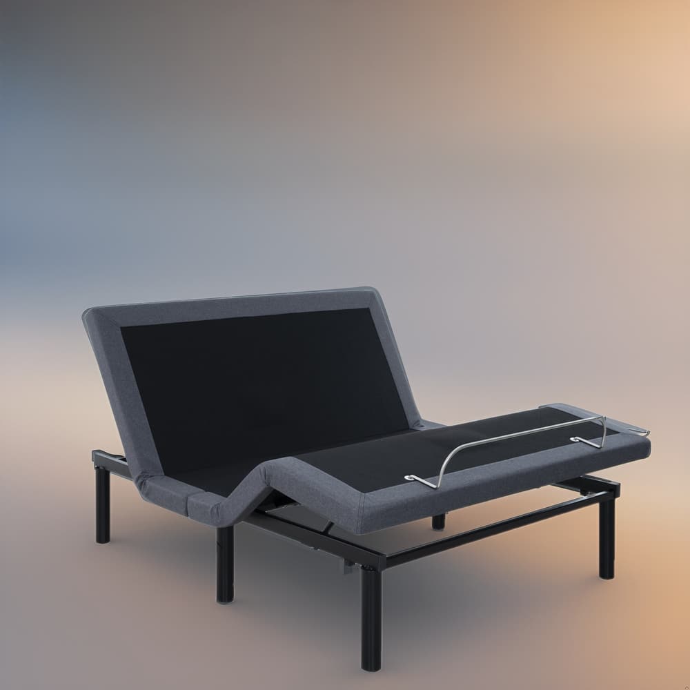 Adjustable Bed Base with Head & Foot Tilt, Wireless Remote – Sleep Solution with Zero Gravity & Lumbar Support