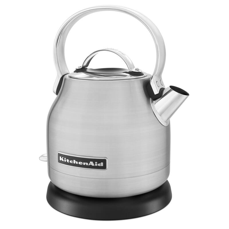KitchenAid Refurbished 1.25 L Electric Kettle, RKEK1222 - Brushed Stainless Steel