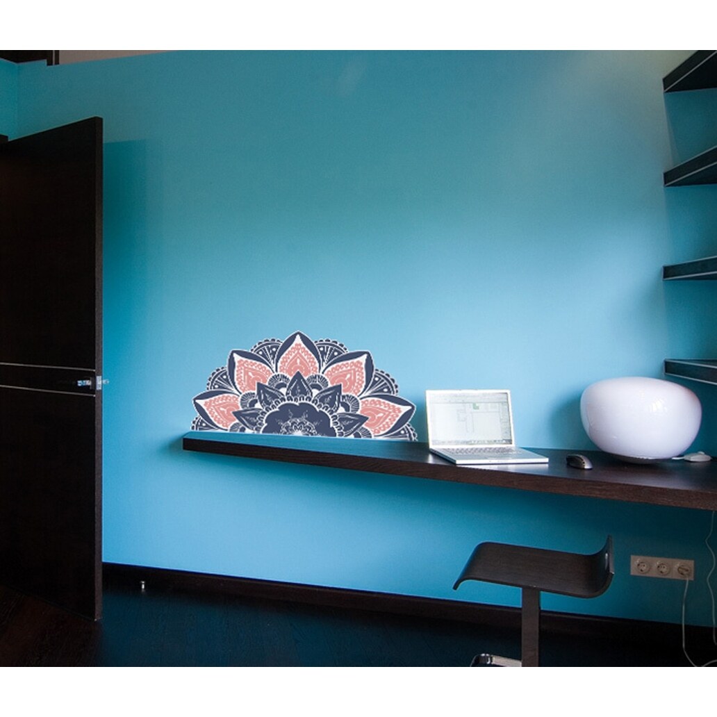 Boho Mandala Wall Decal, Boho Mandala Wall sticker, Boho-image