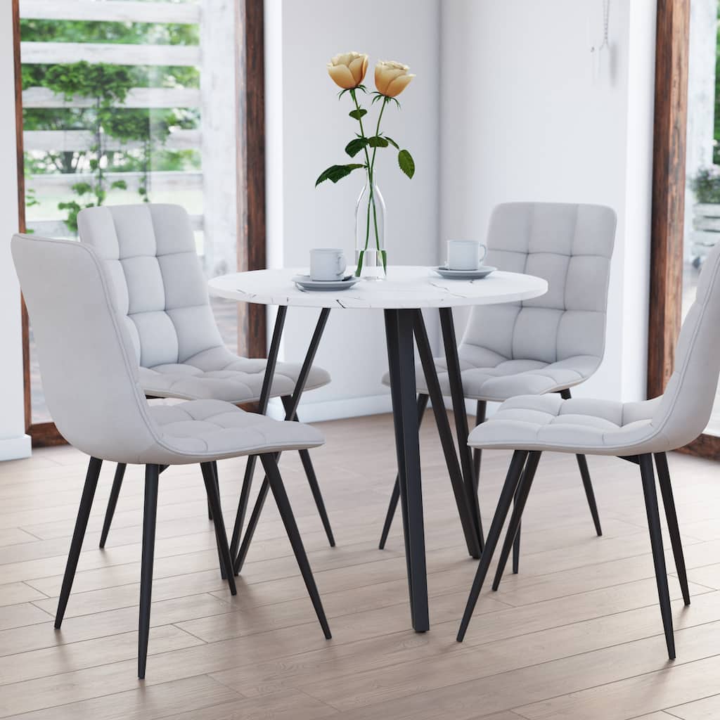 Ezra Iron Leg Dining Table