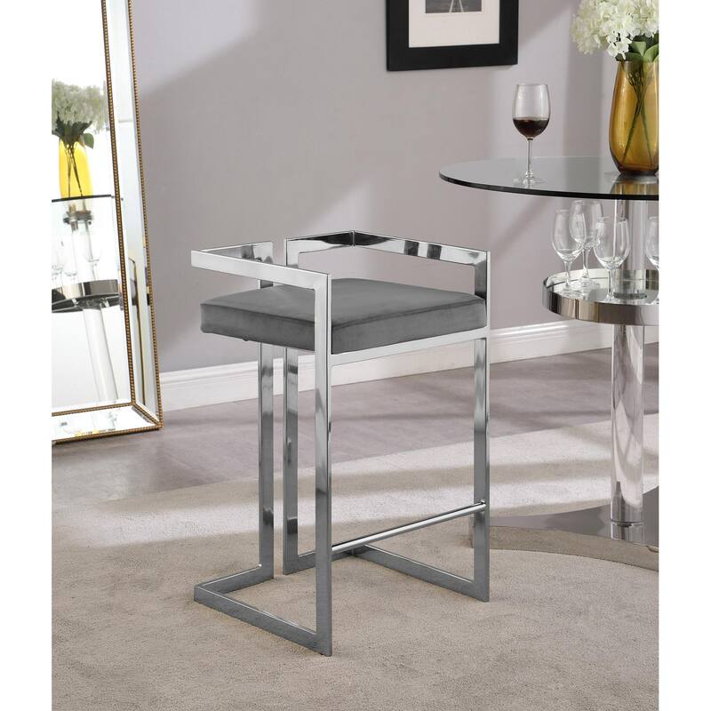 Harvey Stool II (set of 2 ) - Grey
