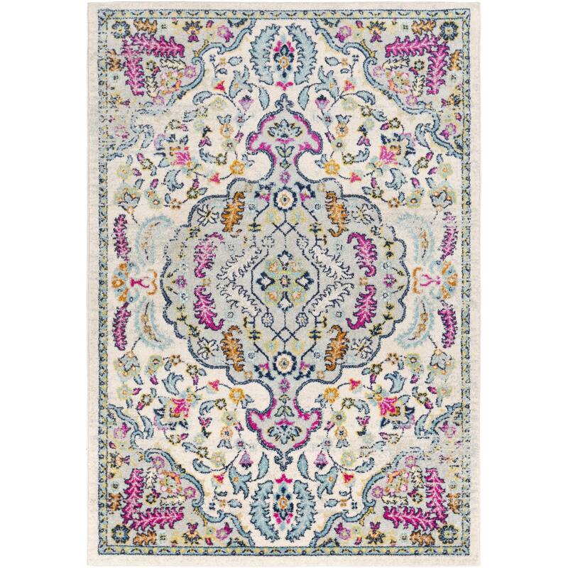 Livabliss Alfombra Machine Washable Plush Area Rug