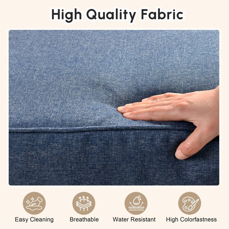 HOOOWOOO 2-piece Outdoor/Indoor Chair Cushion Set