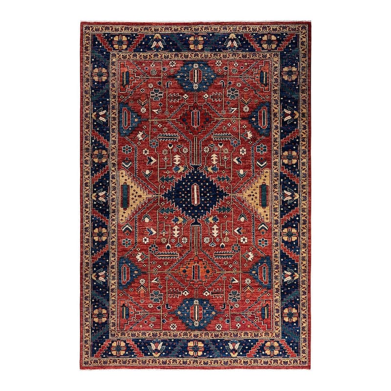 Serapi, One-of-a-Kind Hand-Knotted Area Rug - 6' 1" x 9' 2"