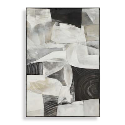 Uttermost Folding Time Framed Abstract Art