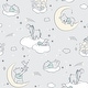 preview thumbnail 5 of 3, Lambs & Ivy Disney Baby Cozy Friends Winnie the Pooh Gray Fitted Crib Sheet
