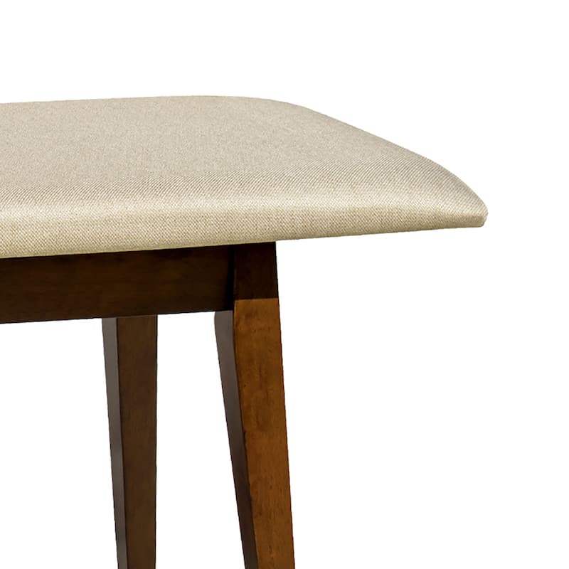 Hollencrest Upholstered Wood Bench - 41"