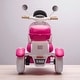 preview thumbnail 10 of 9, 12V 2-Seater Kids Ride-On Motorcycle with USB, Bluetooth, LED Lights, Flip Backseat, Storage Box for Boys Girls Ages 3-6
