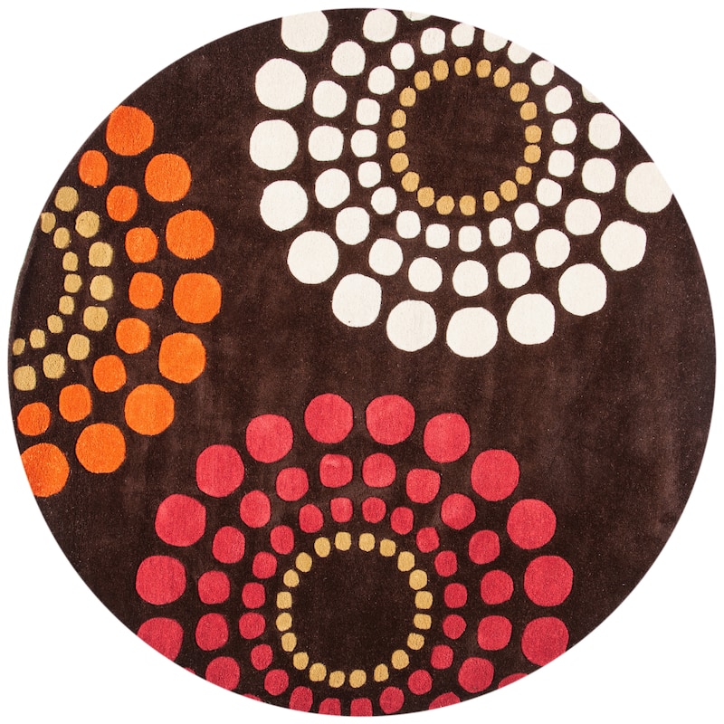 SAFAVIEH Handmade Soho Caroline Floral N.Z. Wool Rug