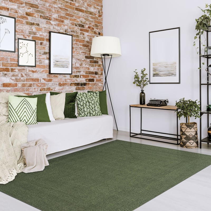 Superior Braided Reversible Indoor/Outdoor Area Rug