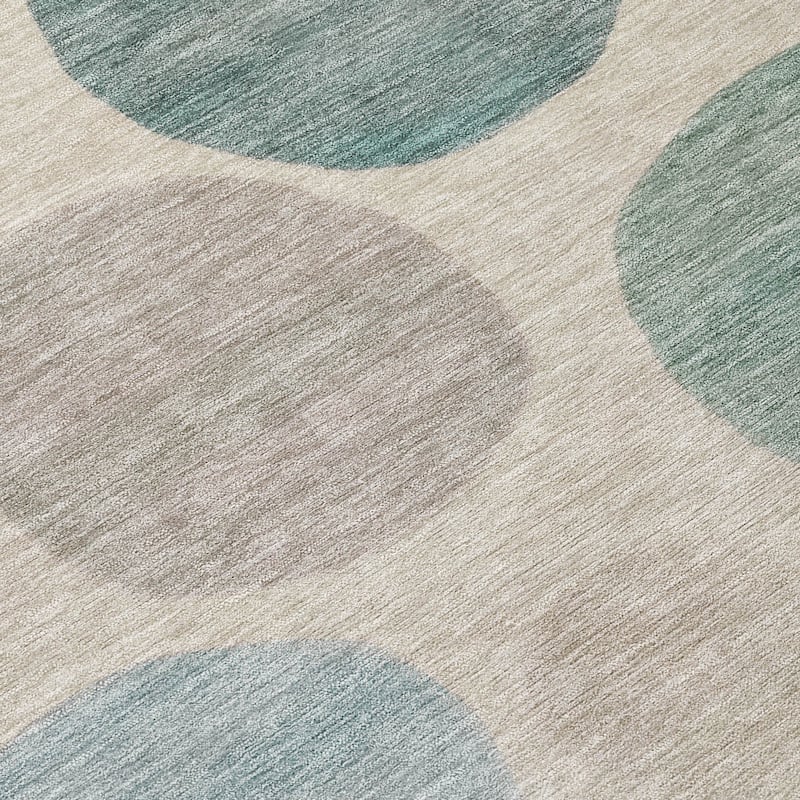 HomeRoots Geometric Transitional Rectangle Outdoor Rug
