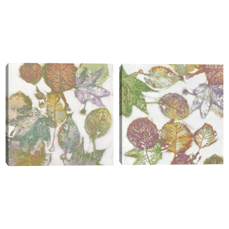 Multi Colored Nature I-II by Danielle Carson Canvas Art Prints