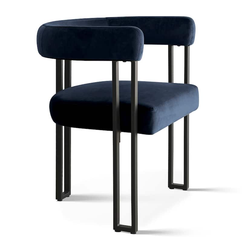 Upholstered Velvet Armchair (Set of 2)