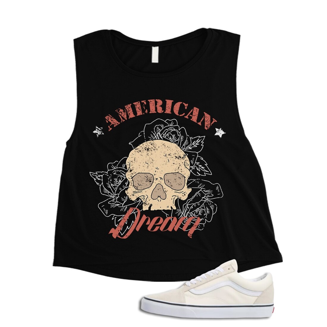 Shop American Dream Urban Style Womens Crop Top Free Shipping On