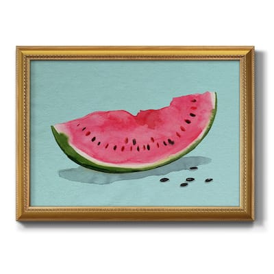 Summer Watermelon II Premium Framed Canvas- Ready to Hang