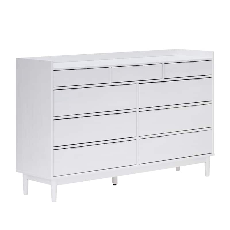 Middlebrook Modern Gallery Top Solid Wood Dresser