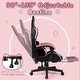 preview thumbnail 19 of 46, BOSSIN Gaming Chair with Cat Ears and Cat Paw Cushion Pillow,Cute Kawaii Reclining Computer Chair for Girl with Footrest