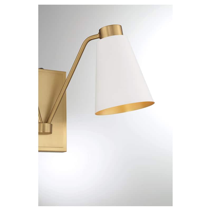 Meridian M90076 2 Light 11" Tall Wall Sconce